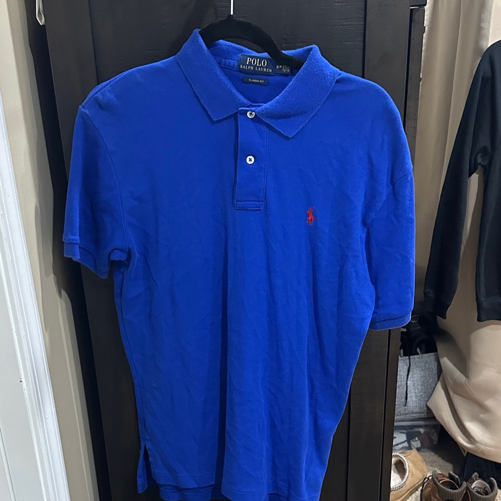 Ralph Lauren Men's Royal Blue Polo Shirt